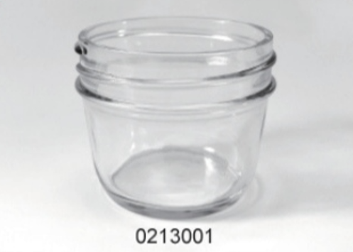 Clear Glass Food Jar - 0213001