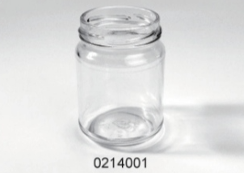 Clear Glass Food Jar - 0214001