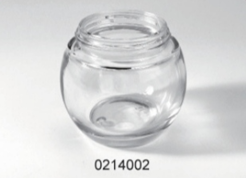 Clear Glass Food Jar - 0214002