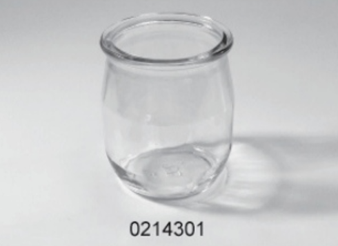 Clear Glass Food Jar - 0214301