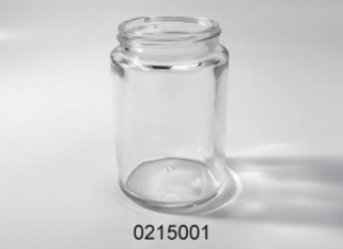 Clear Glass Food Jar - 0215001