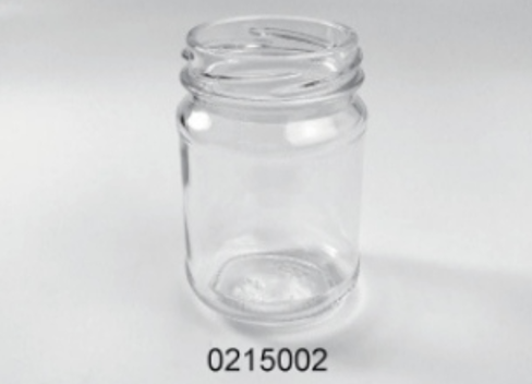 Clear Glass Food Jar - 0215002