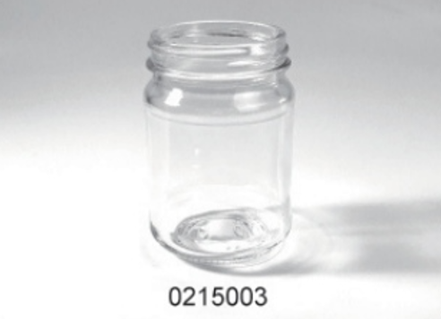 Clear Glass Food Jar - 0215003