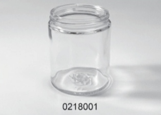 Clear Glass Food Jar - 0218001