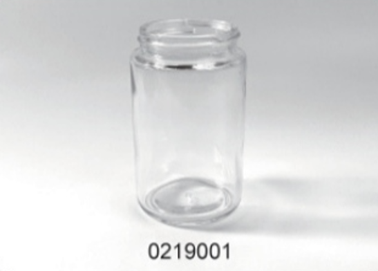 Clear Glass Food Jar - 0219001