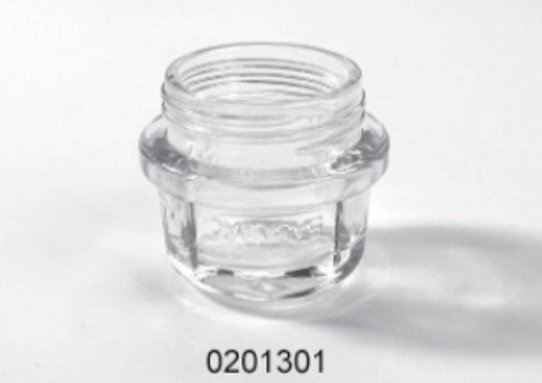 Clear Glass Food Jar - 0201301