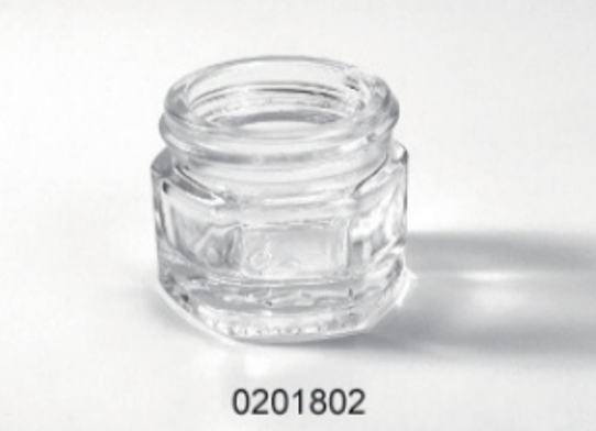 Clear Glass Food Jar - 0201802