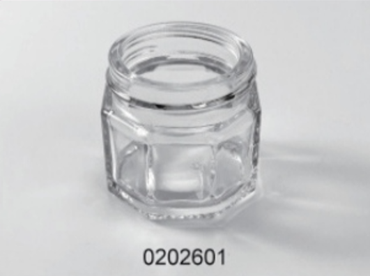 Clear Glass Food Jar - 0202601