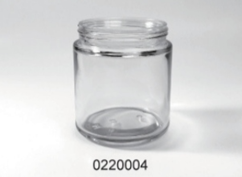 Clear Glass Food Jar - 0220004