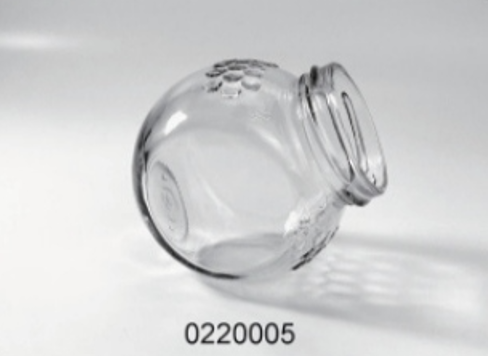 Clear Glass Food Jar - 0220005