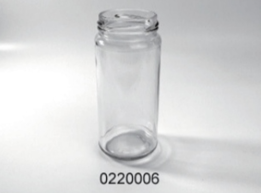 Clear Glass Food Jar - 0220006