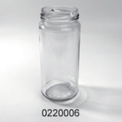 Clear Glass Food Jar - 0220006