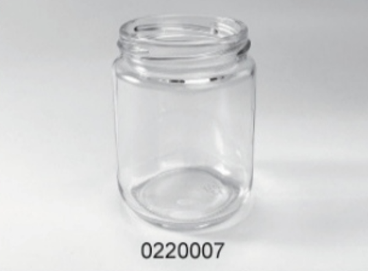 Clear Glass Food Jar - 0220007