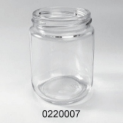 Clear Glass Food Jar - 0220007