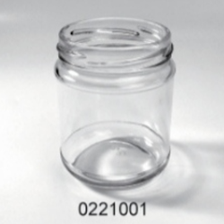 Clear Glass Food Jar - 0221001