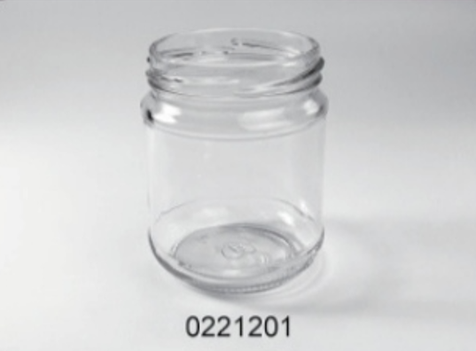 Clear Glass Food Jar - 0221201