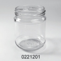 Clear Glass Food Jar - 0221201