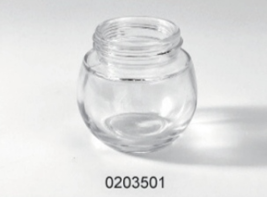 Clear Glass Food Jar - 0203501