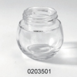 Clear Glass Food Jar - 0203501