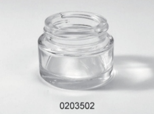 Clear Glass Food Jar - 0203502