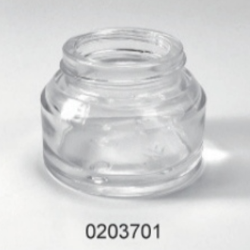 Clear Glass Food Jar - 0203701