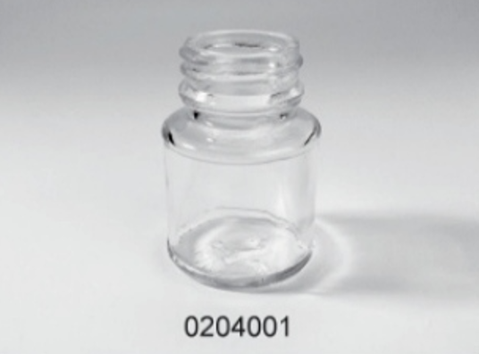 Clear Glass Food Jar - 0204001