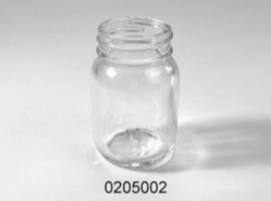 Clear Glass Food Jar - 0205002