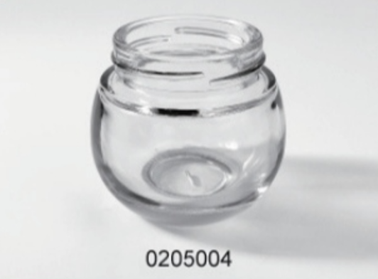 Clear Glass Food Jar - 0205004