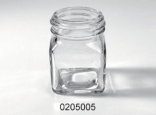 Clear Glass Food Jar - 0205005