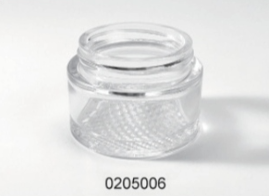 Clear Glass Food Jar - 0205006