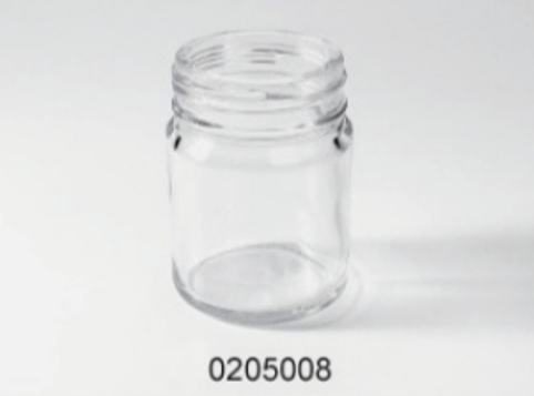 Clear Glass Food Jar - 0205008