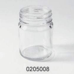 Clear Glass Food Jar - 0205008