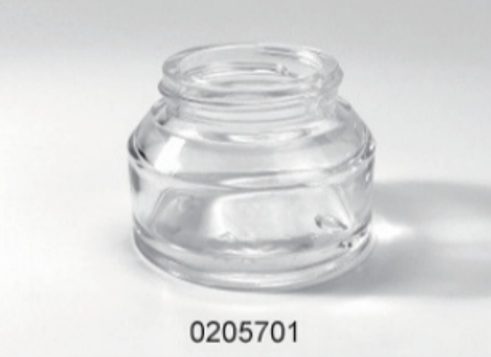 Clear Glass Food Jar - 0205701