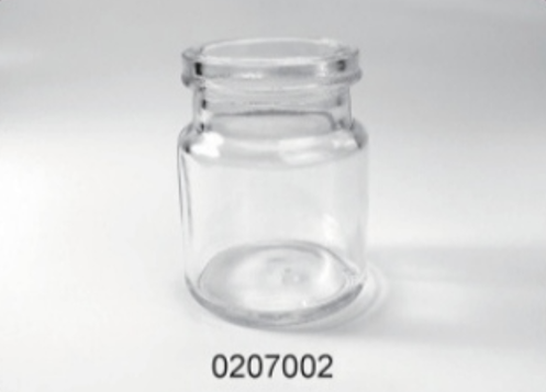 Clear Glass Food Jar - 0207002