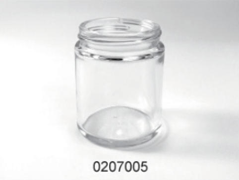 Clear Glass Food Jar - 0207005