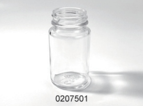 Clear Glass Food Jar - 0207501