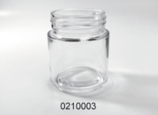 Clear Glass Food Jar - 0210003