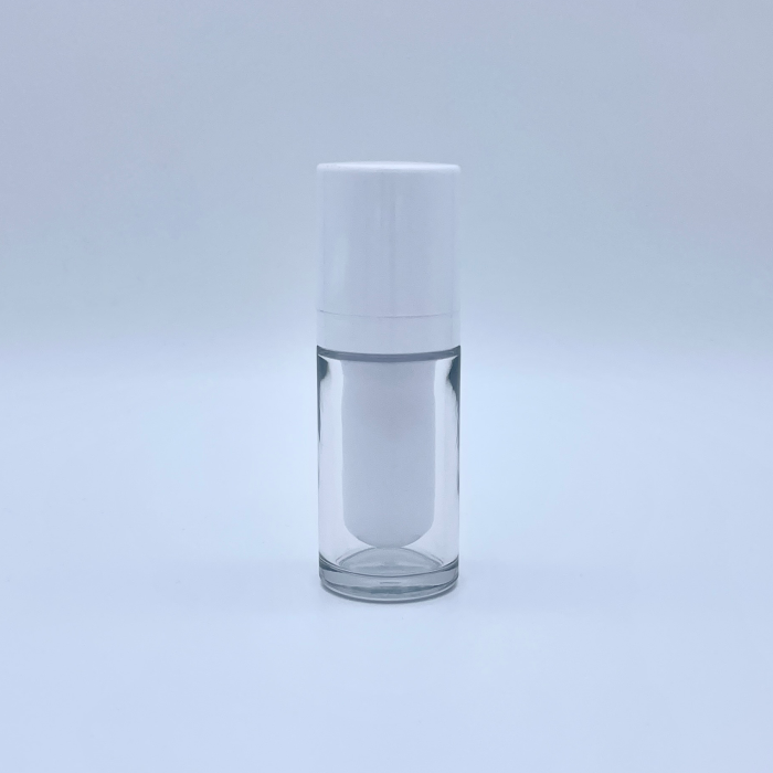 15ml Airless Glass Refillable Bottle