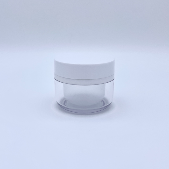 50g Plastic Hinge Refillable Airtight Jar