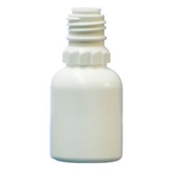 10ml White LDPE Dropper Bottle, 14mm TE Neck