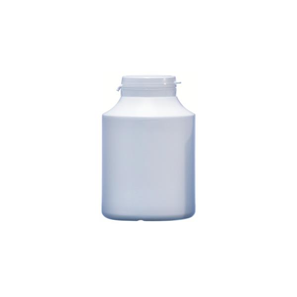 350ml White HDPE Pharma Secure Container, 43mm Snap-on Neck