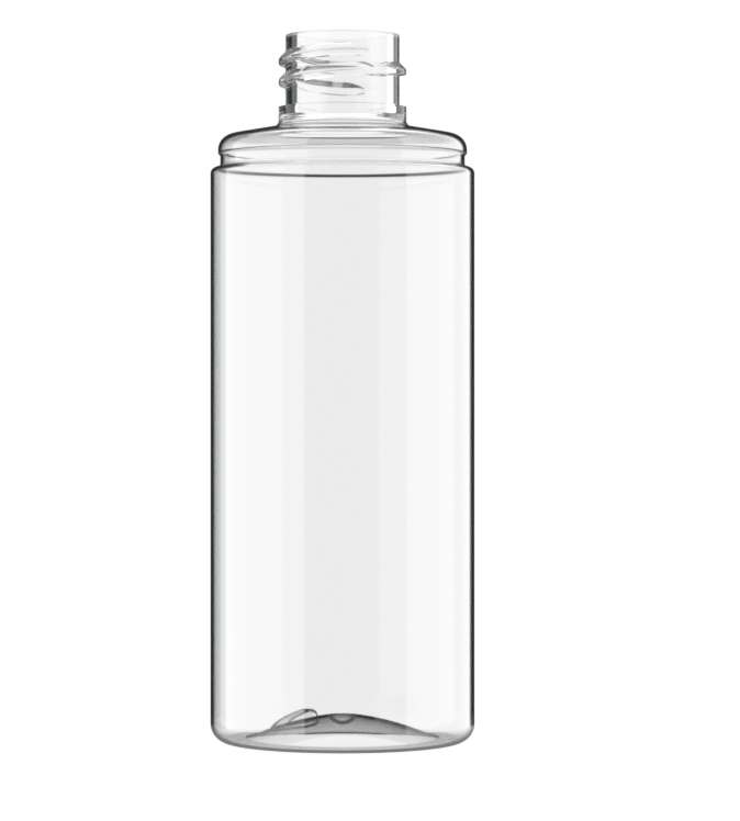 100ml Clear PET Tubular, 20/410 Back, To suit O/cap