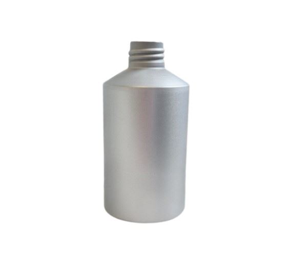 300ml Sharp Shoulder Aluminium Bottle, 28/410 Neck, 100% PCR