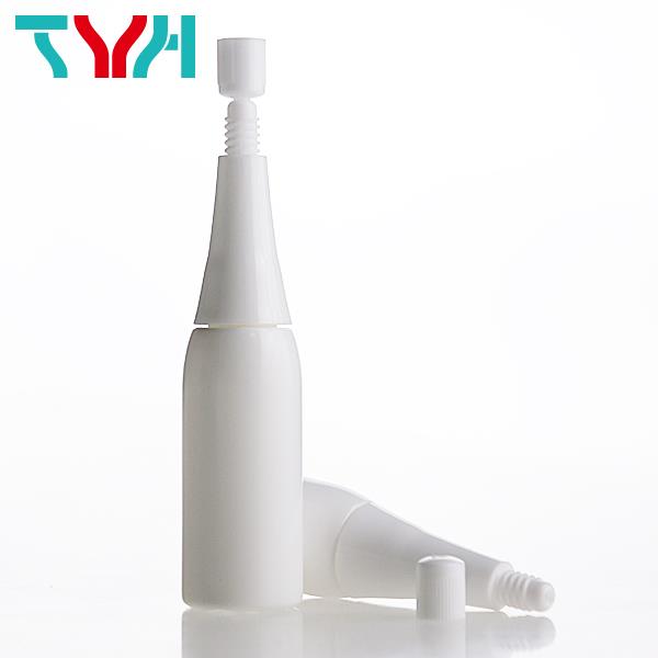 HA : Round Shape Dropper Bottle with Integrating Molding Nozzle and Cap