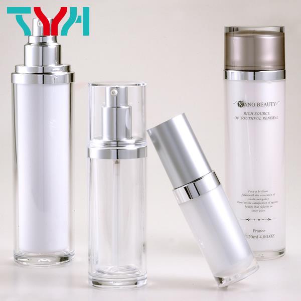 JN : Cylindrical Round Shape Cosmetic Bottle