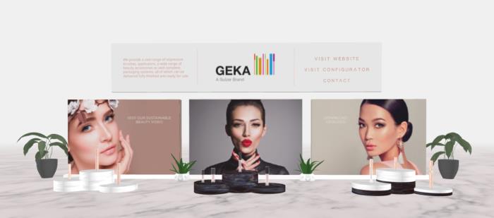 GEKA welcomes visitors to view their cosmetic applicators in full 3D