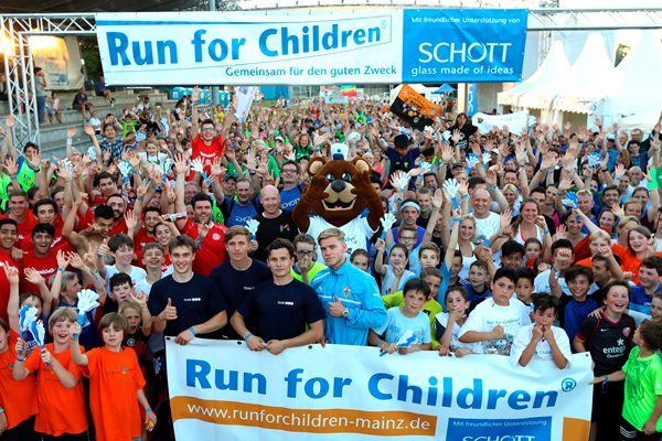 Proceeds from the “Run for Children” will go to handicapped, sick and socially disadvantaged children