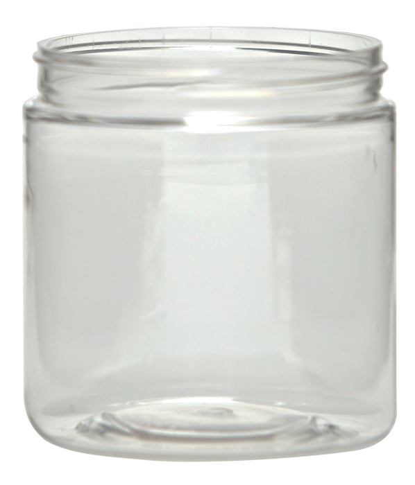 8oz W-M Rnd Jar Blue, 70-400