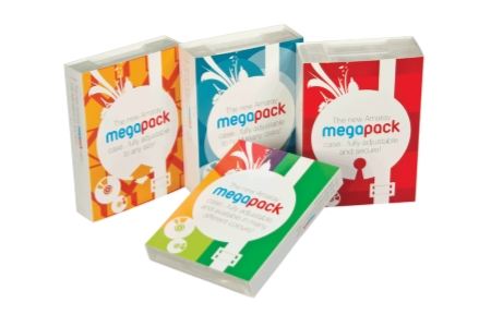 Our Megapack multi-disc case is now in production in the U.S. and Europe