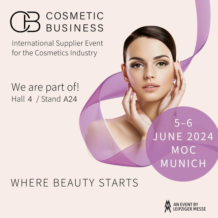 Meet KM Packaging at ComseticBusiness in Munich